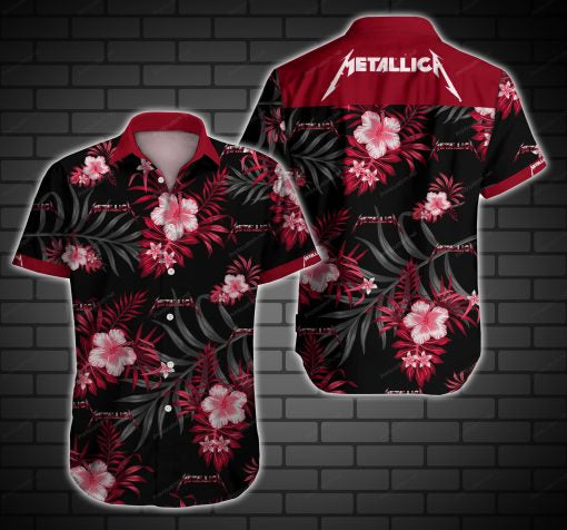 Metallica Hawaii Shirt- Hawaiian Shirts For Men