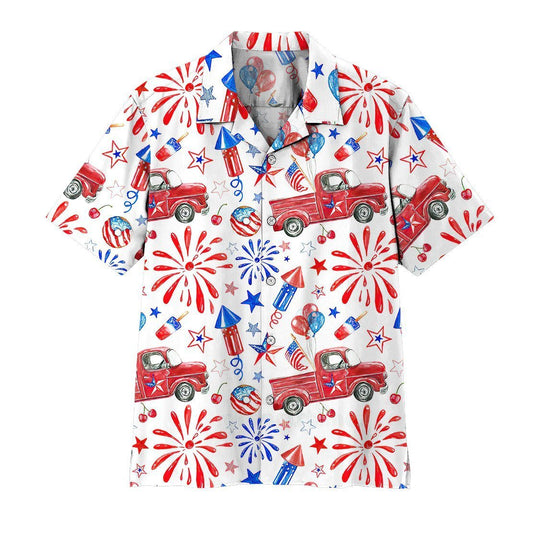  3D 4Th Of July Celebration Hawaii Shirt