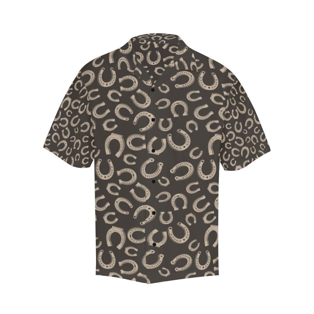 Horseshoe Print Design Hawaiian Shirt