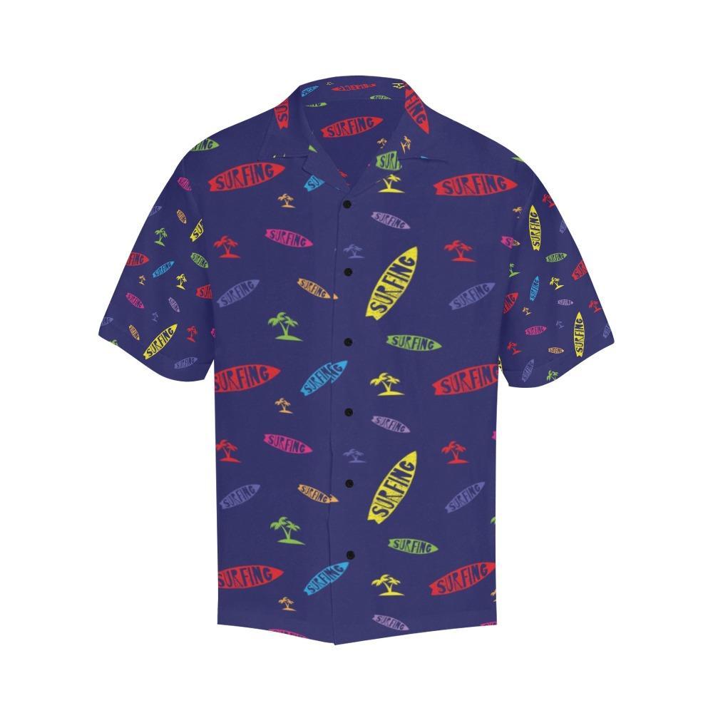 Surfboard Print Design Hawaiian Shirt