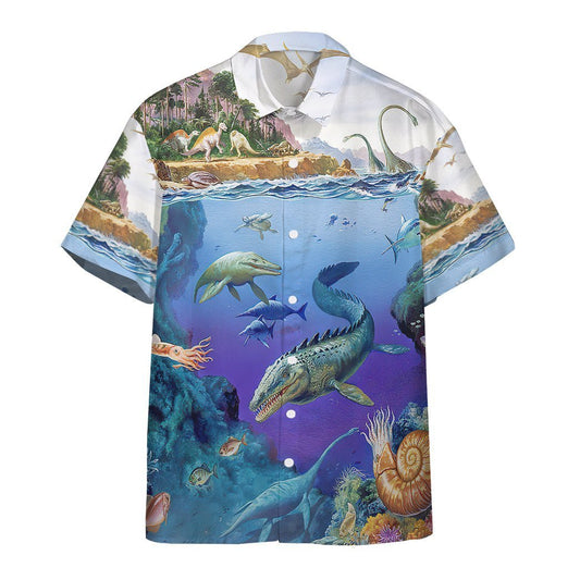  3D Dinosaurs Population Hawaii Shirt