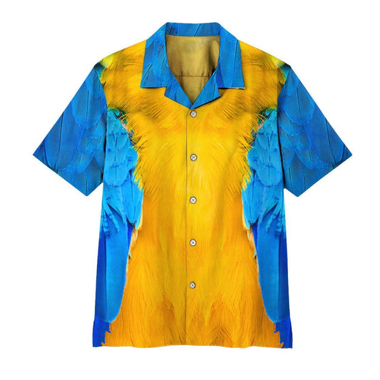  3D Parrot Hawaii Shirt