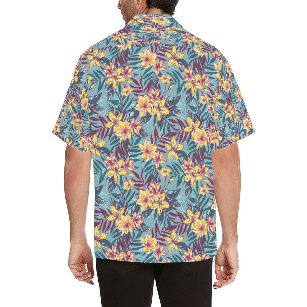 Summer Floral Print Design Hawaiian Shirt