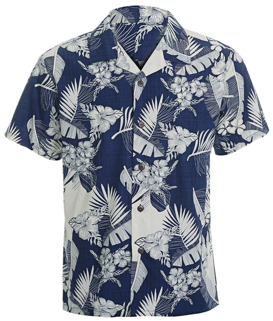 Flowers Blue White Amazing Design Hawaiian Shirt Dhc18061011