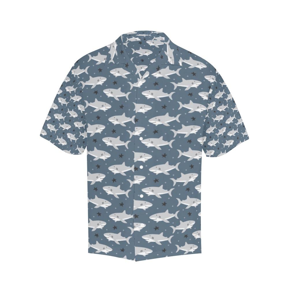 Shark Print Design Hawaiian Shirt