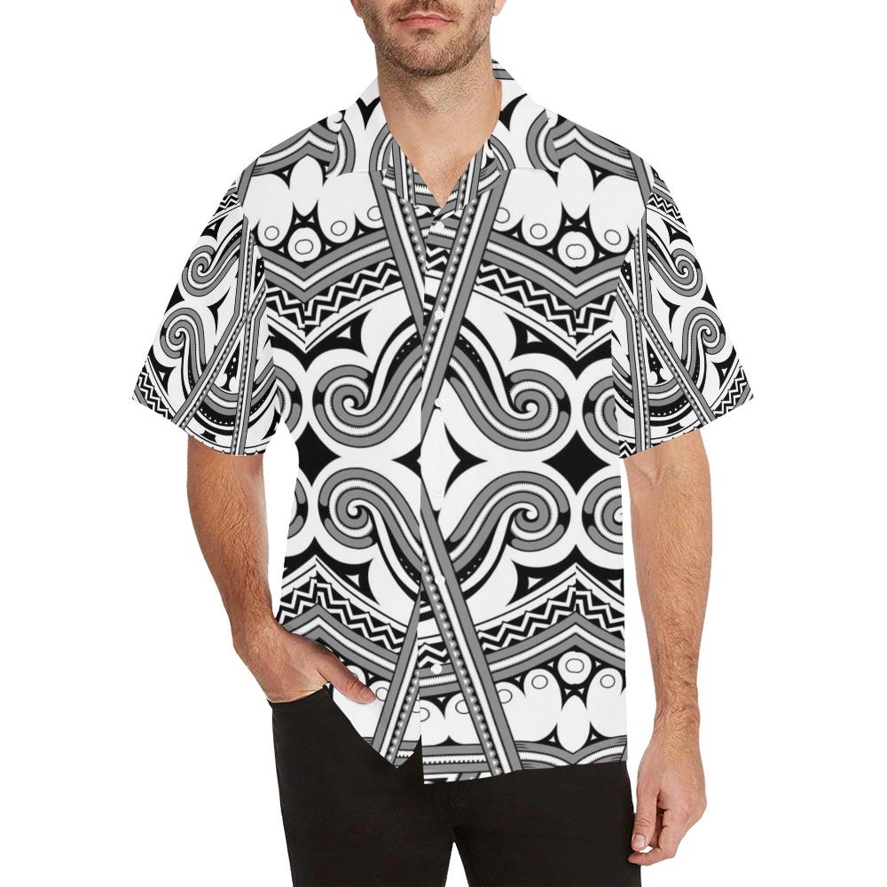Samoan Pattern Print Design Hawaiian Shirt