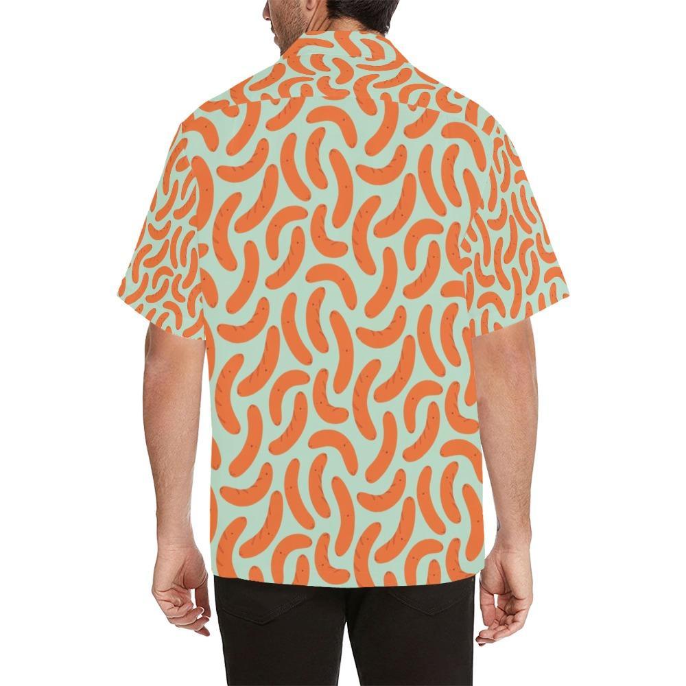 Sausage Print Design Hawaiian Shirt