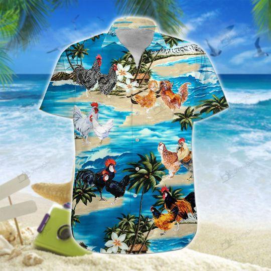 Chicken Hawaiian Shirt | For Men & Women | Adult | HW6066