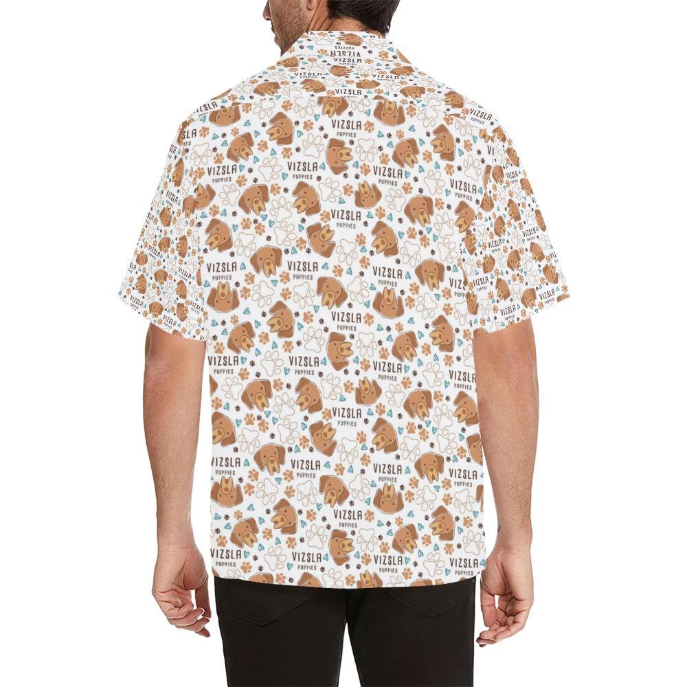 Vizslas Print Design Hawaiian Shirt