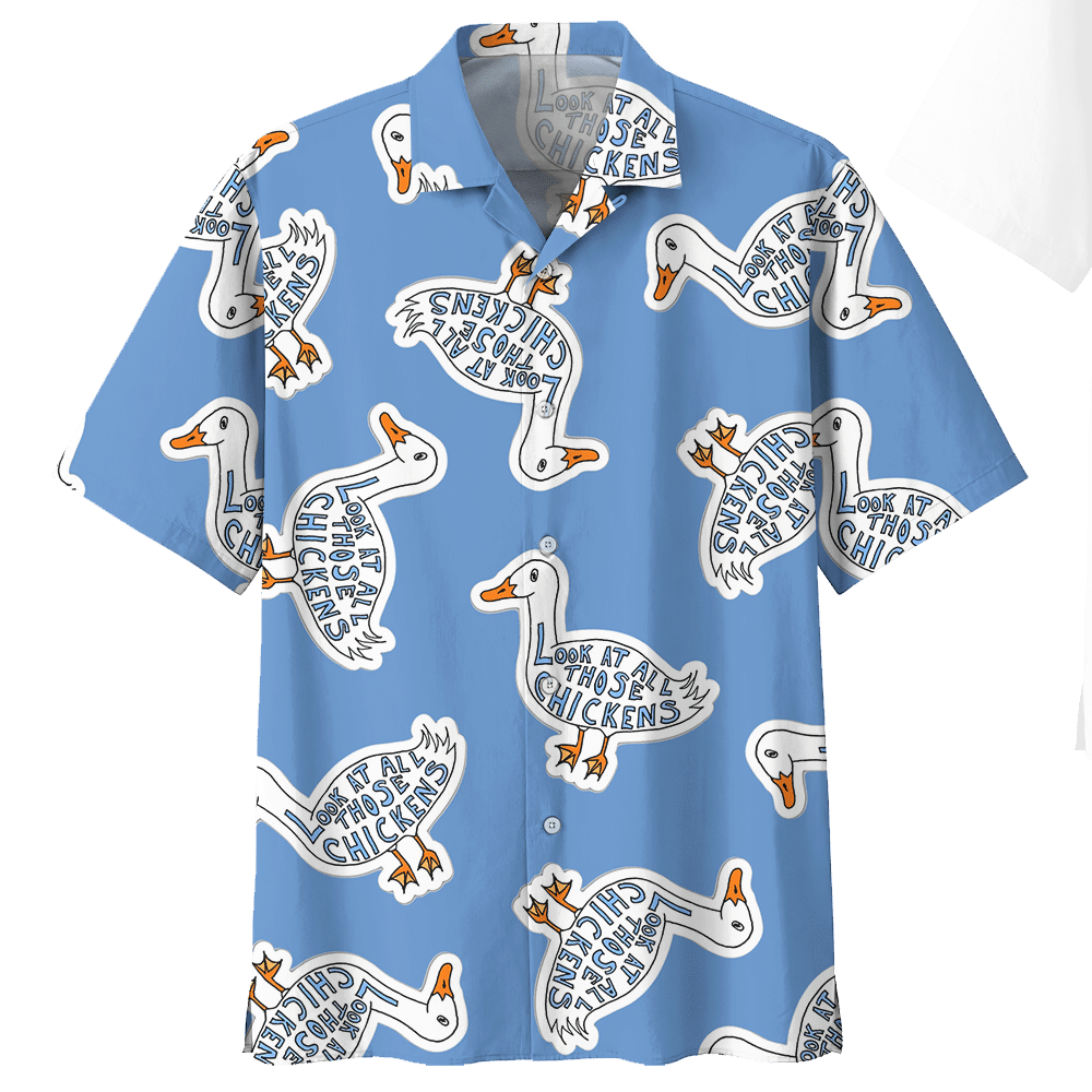 Duck  Blue Nice Design Unisex Hawaiian Shirt For Men And Women Dhc17063611