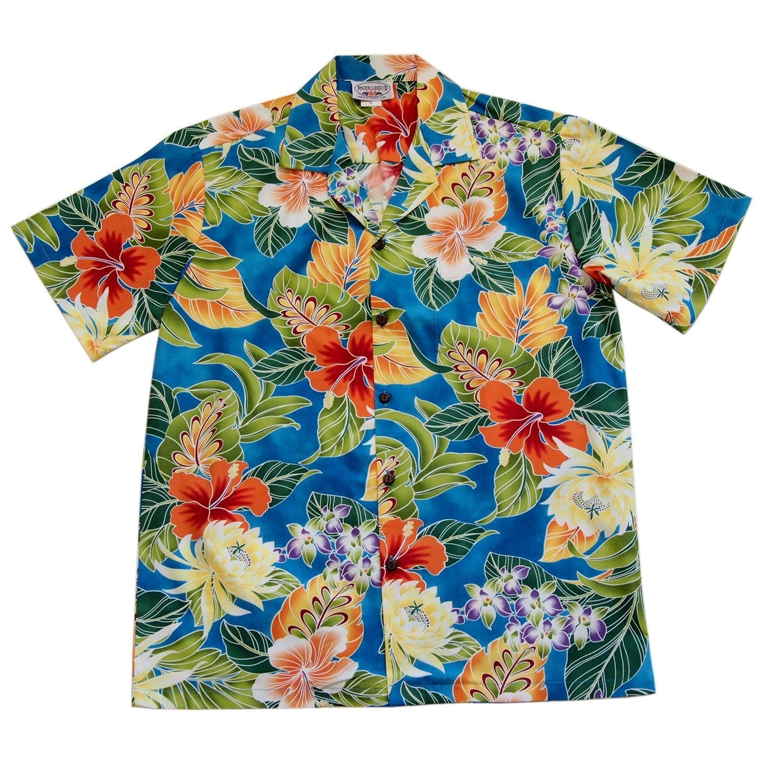 Excite Blue Unique Design Hawaiian Shirt Dhc180661