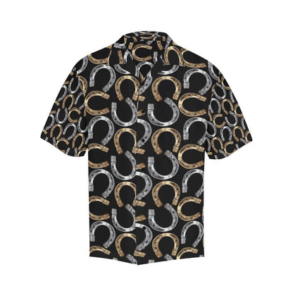 Horseshoe Print Design Hawaiian Shirt