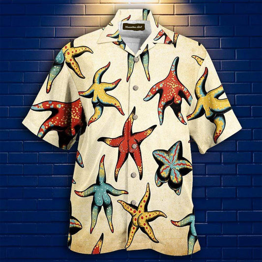 Starfish Sea Sexy Body Hawaiian Unisex Aloha Shirts 