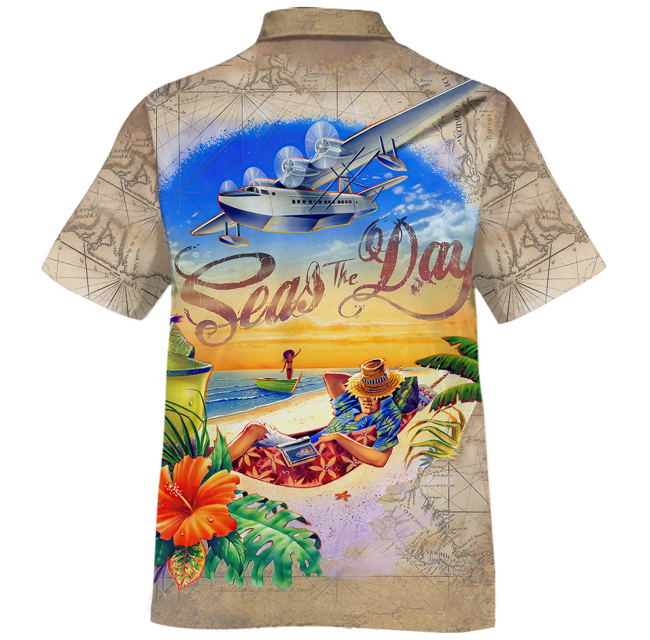 Seas The Day - Hawaii Shirt Hawaiian