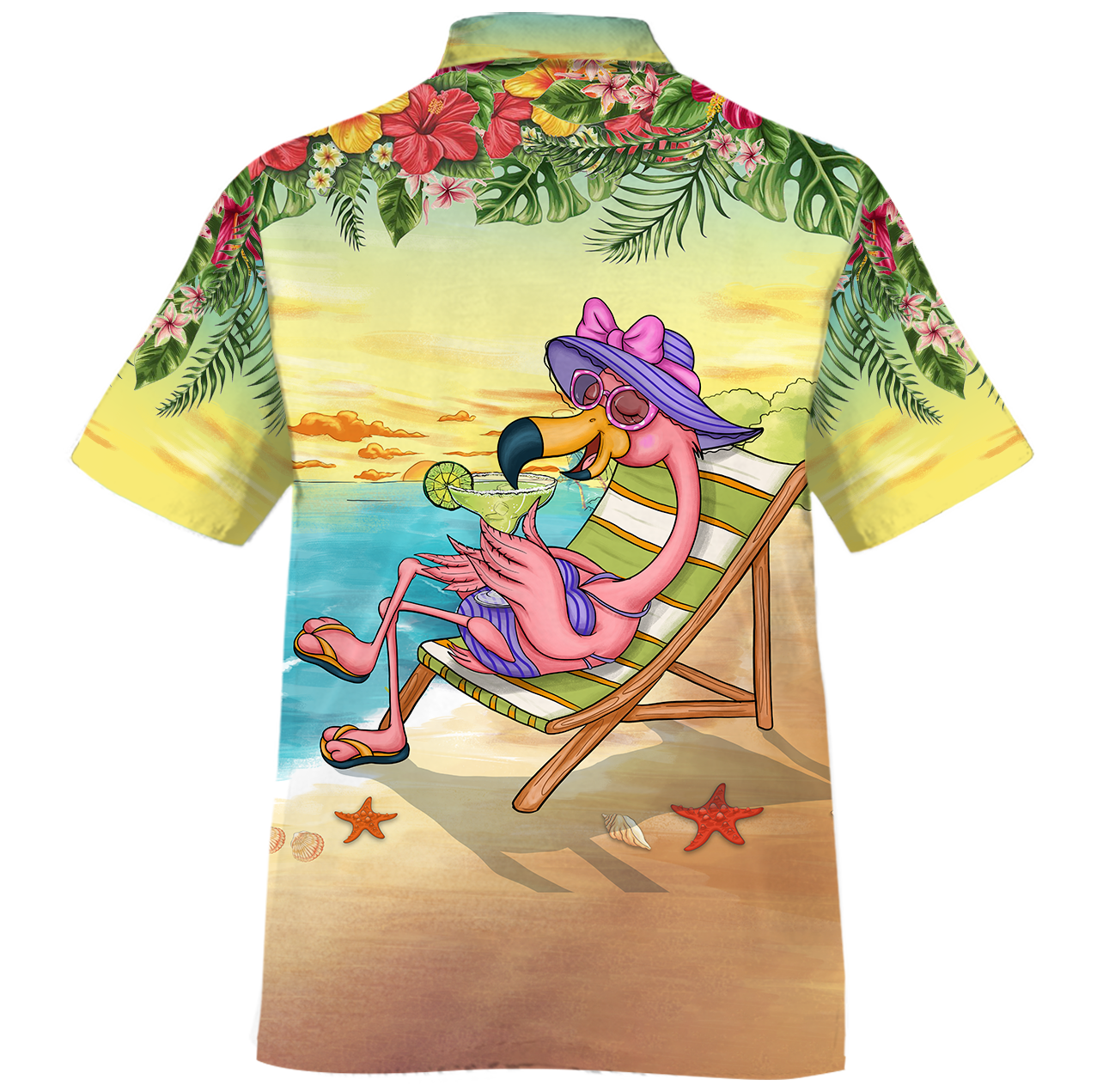 Flamingo Margarita - Hawaiian Shirt