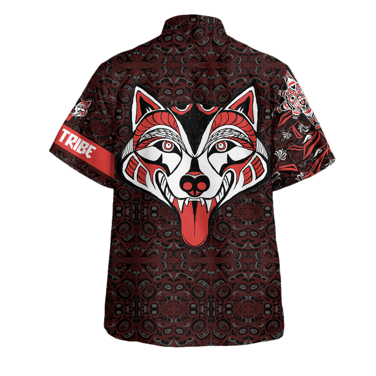 Am Style Independent Wolf 2D Print Unisex Fashion Hawaii Shirt - Full Size Hawaiian