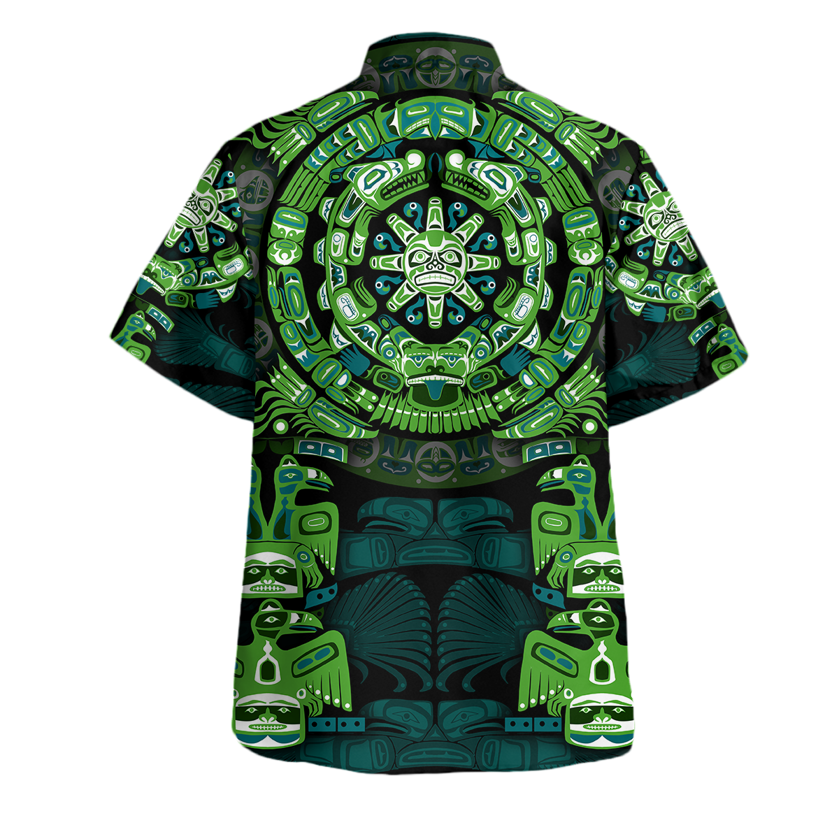 Am Style The Mayan Calendar 2D Print Unisex Fashion Hawaii Shirt - Full Size Hawaiian