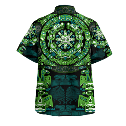 Am Style The Mayan Calendar 2D Print Unisex Fashion Hawaii Shirt - Full Size Hawaiian