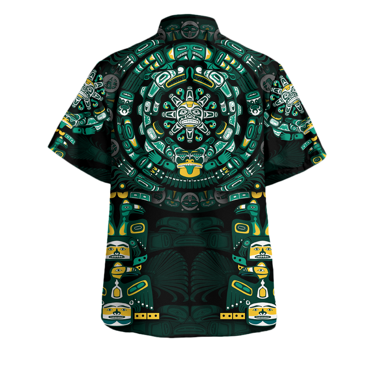 Am Style The Mayan Calendar 2D Print Unisex Fashion Hawaii Shirt - Full Size Hawaiian