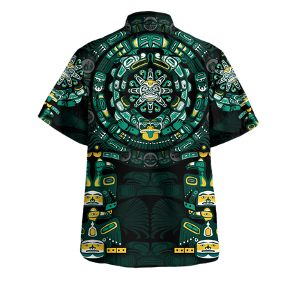 Am Style The Mayan Calendar 2D Print Unisex Fashion Hawaii Shirt - Full Size Hawaiian