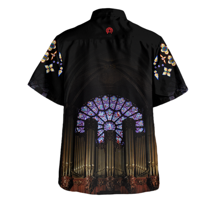 Am Style Christian Architecture 2D Print Unisex Fashion Hawaii Shirt - Full Size Hawaiian