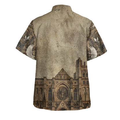 Am Style Christian Architecture God 2D Print Unisex Fashion Hawaii Shirt - Full Size Hawaiian