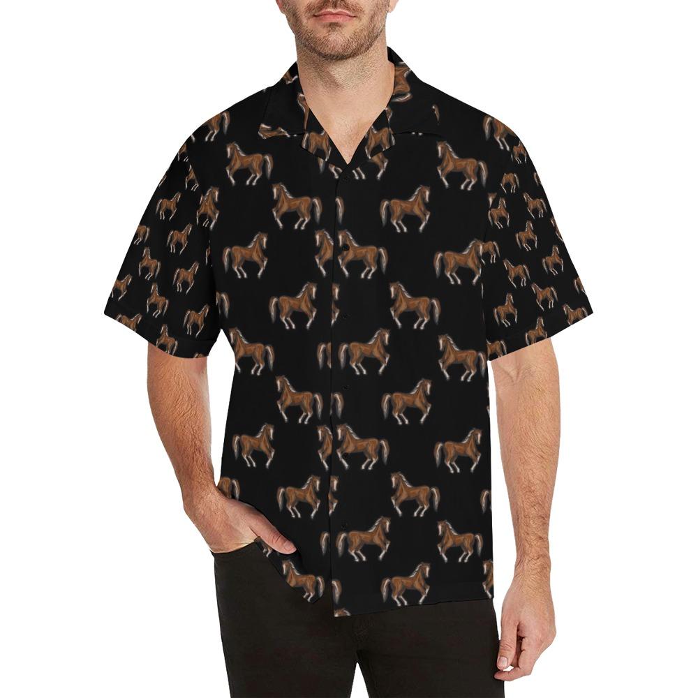 Horse Print Design Hawaiian Shirt