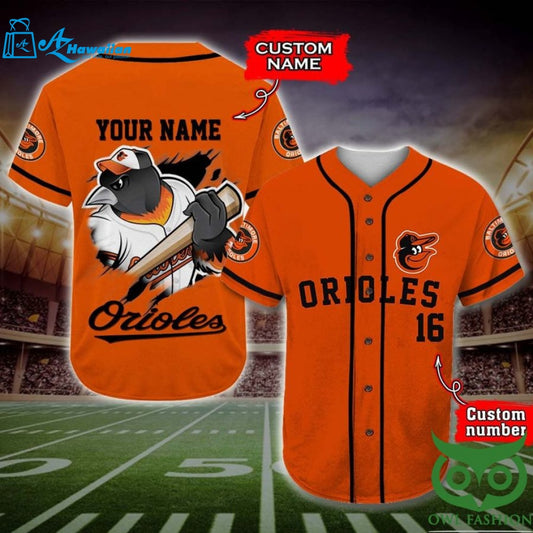 Baltimore Orioles Baseball Jersey Personalized Gift, Custom Name Number