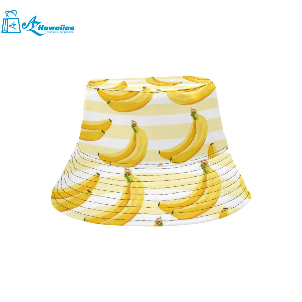 Banana pattern blackground Unisex Bucket Hat