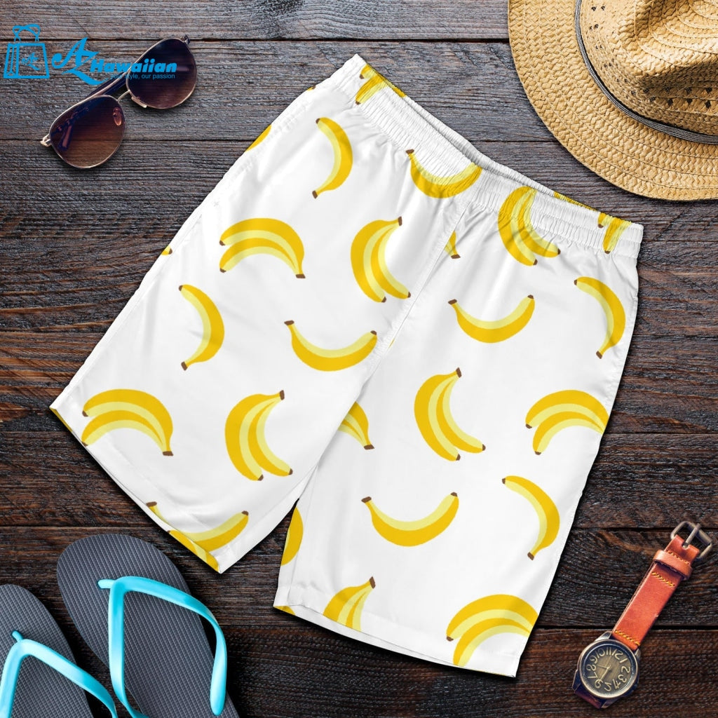 Banana Pattern Men Shorts