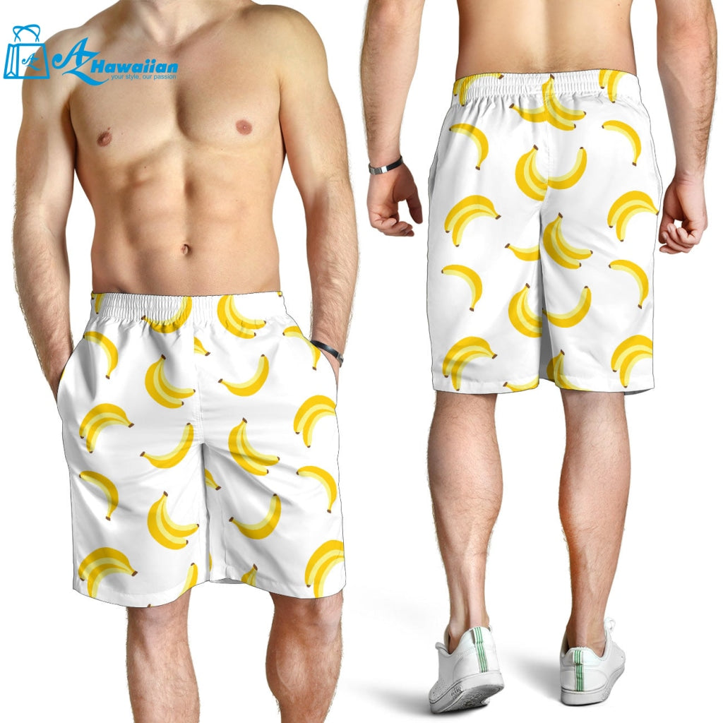 Banana Pattern Men Shorts