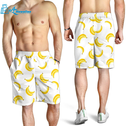 Banana Pattern Men Shorts