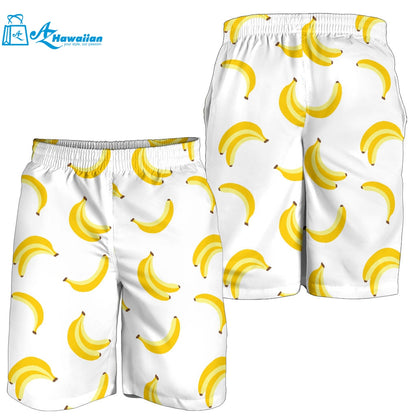 Banana Pattern Men Shorts