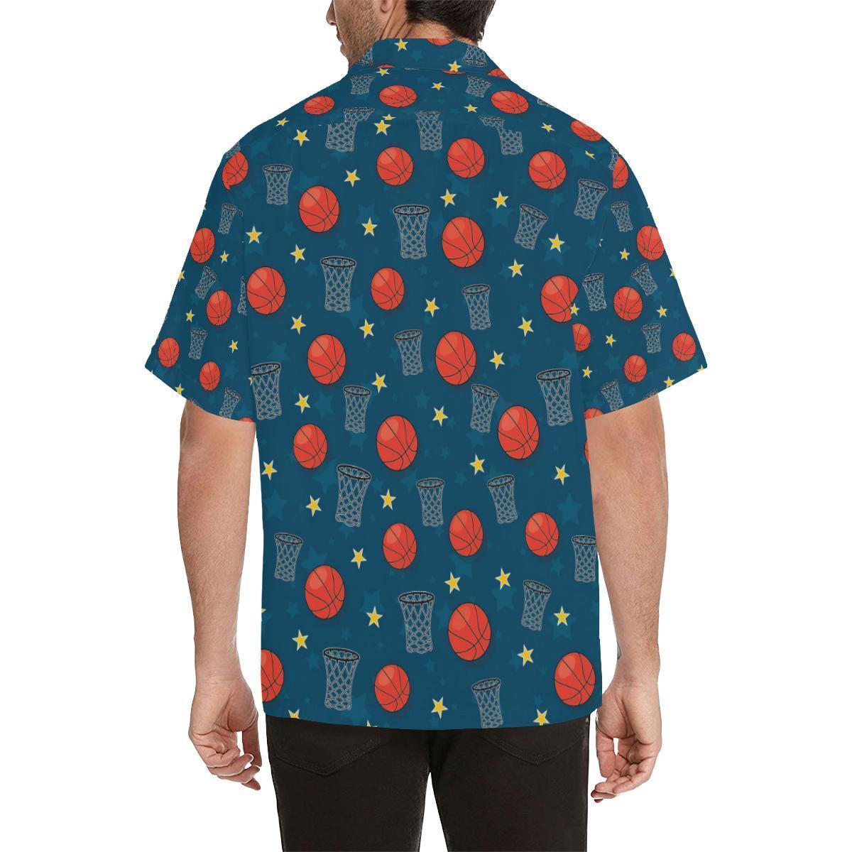 Basketball Classic Print Pattern Hawaiian Shirt