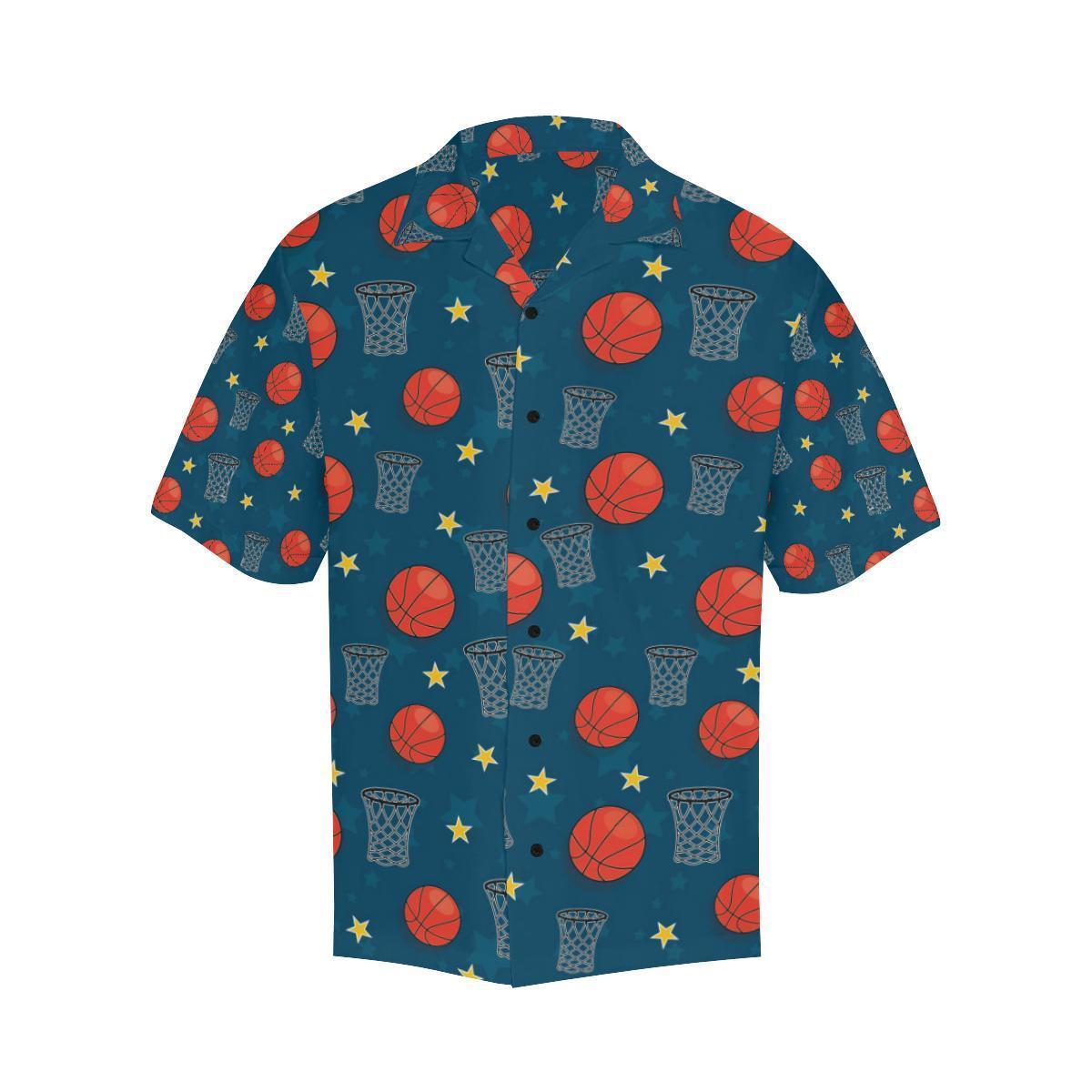 Basketball Classic Print Pattern Hawaiian Shirt