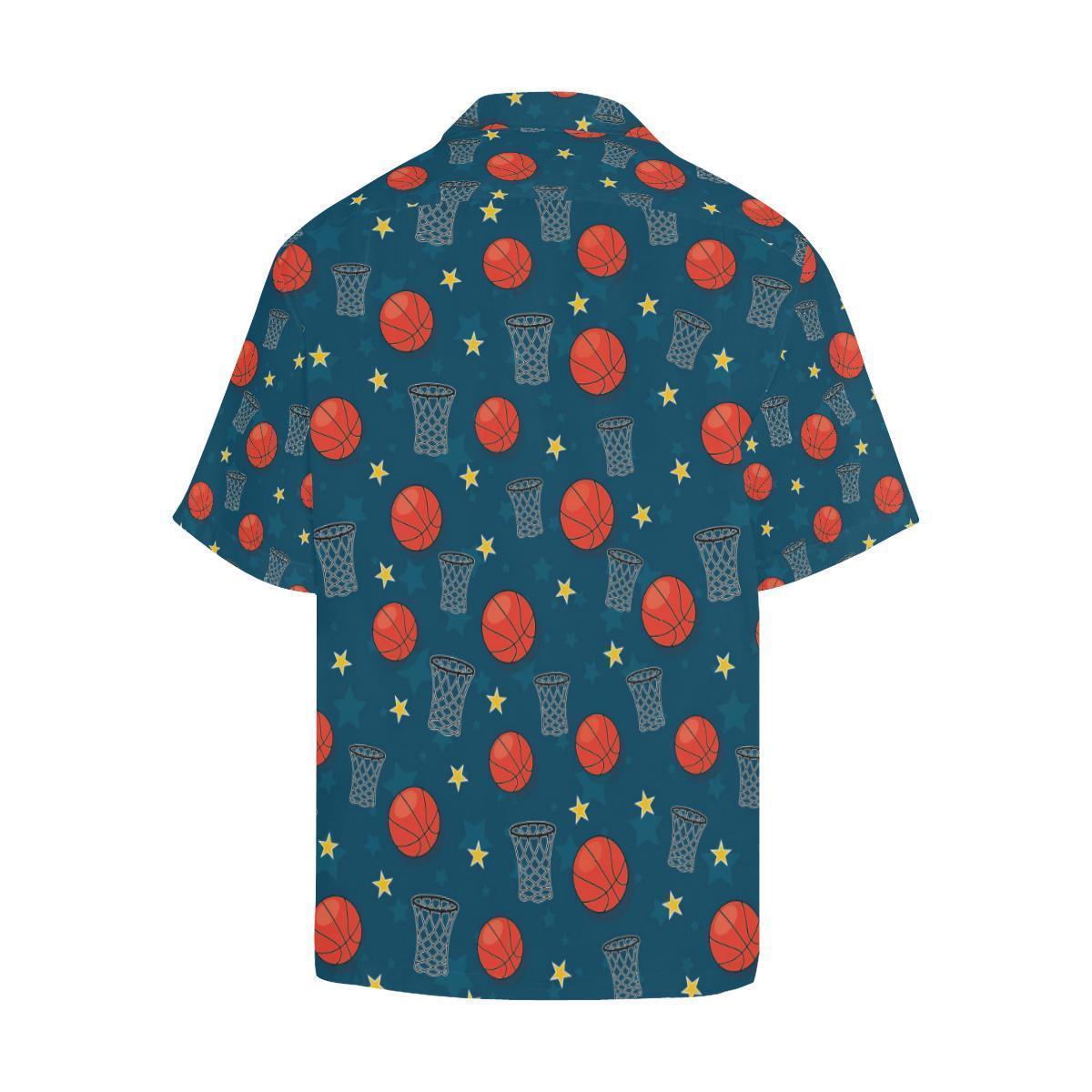 Basketball Classic Print Pattern Hawaiian Shirt