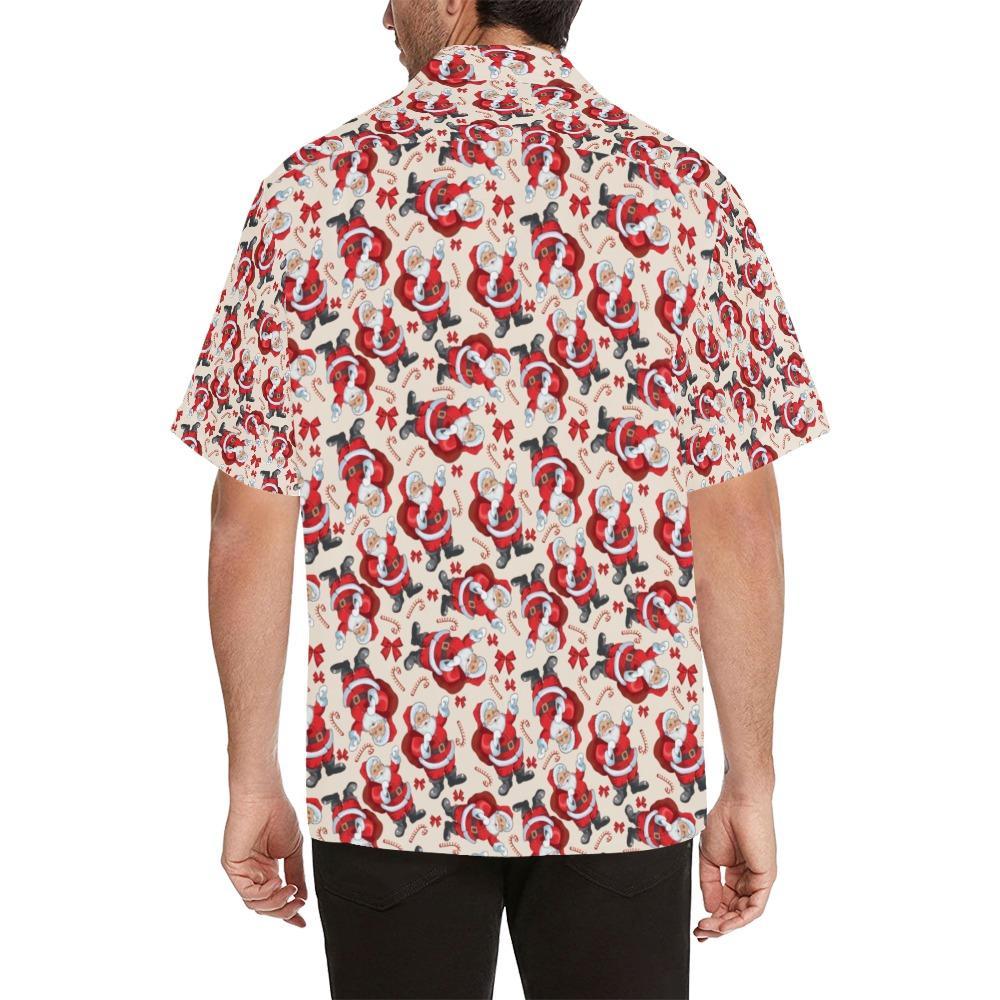 Santa Christmas Themed Print Design Lks3 Hawaiian Shirt