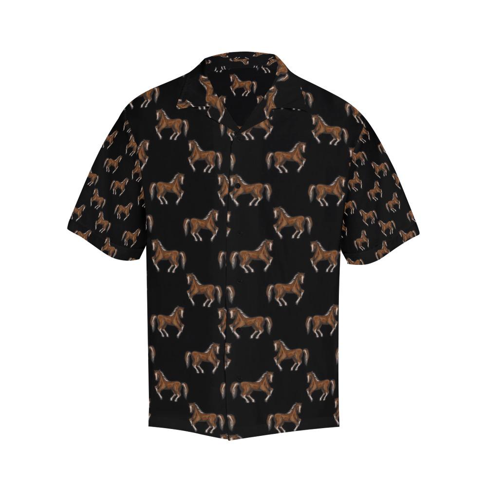 Horse Print Design Hawaiian Shirt