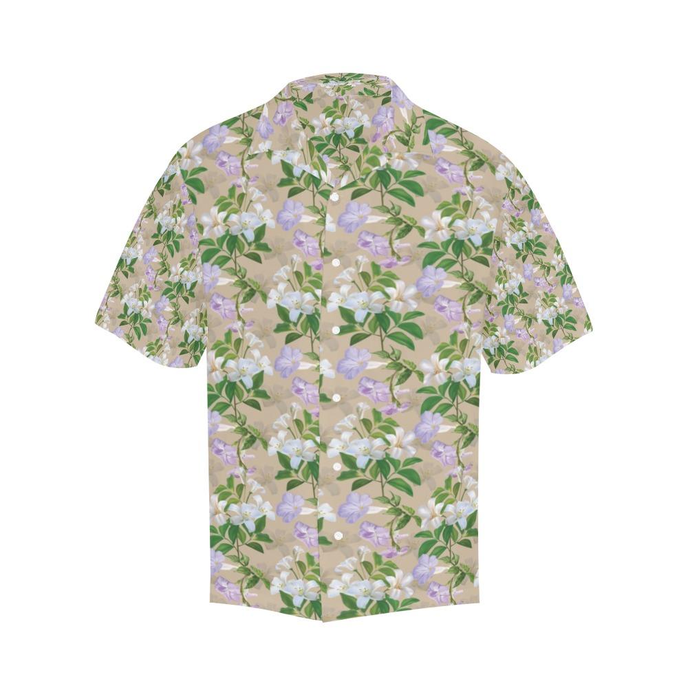 Sampaguita Print Design Hawaiian Shirt