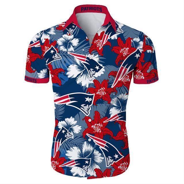 Great New England Patriots Hawaiian Shirt For Fans