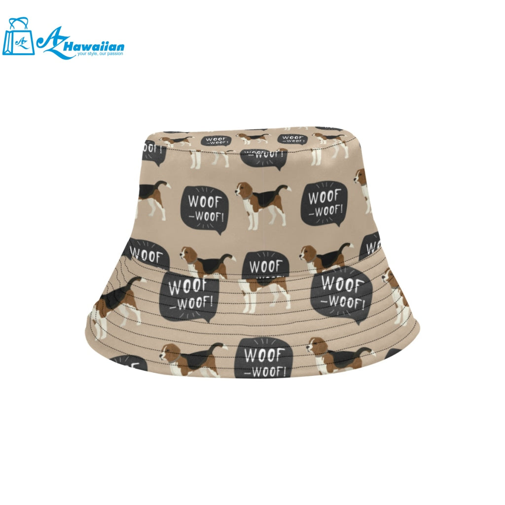 Beagle pattern Unisex Bucket Hat