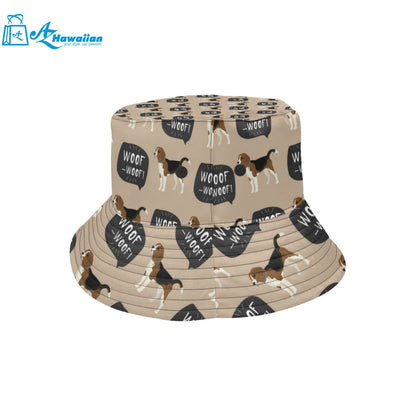 Beagle pattern Unisex Bucket Hat