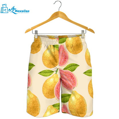 Beautiful Guava Pattern Men Shorts