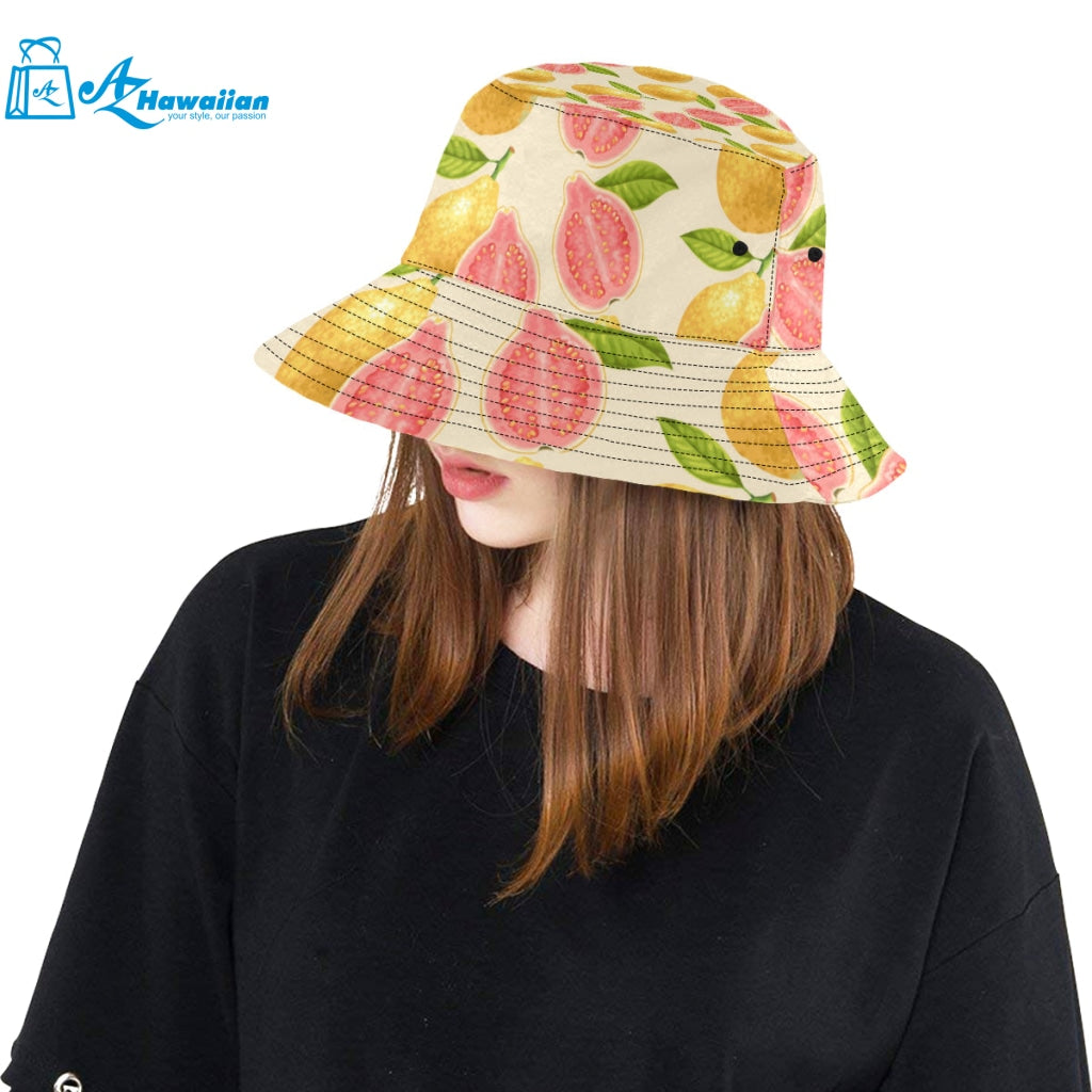 Beautiful guava pattern Unisex Bucket Hat