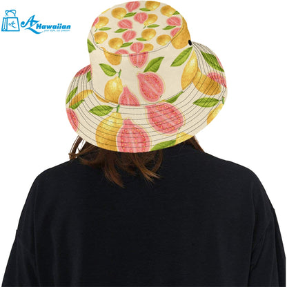 Beautiful guava pattern Unisex Bucket Hat