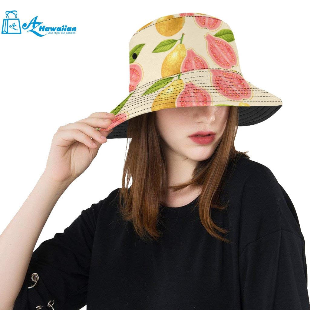 Beautiful guava pattern Unisex Bucket Hat