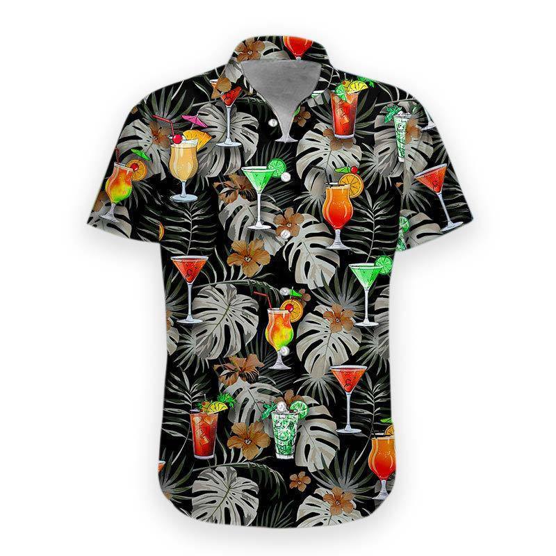  3D Cocktail Hawaii Shirt