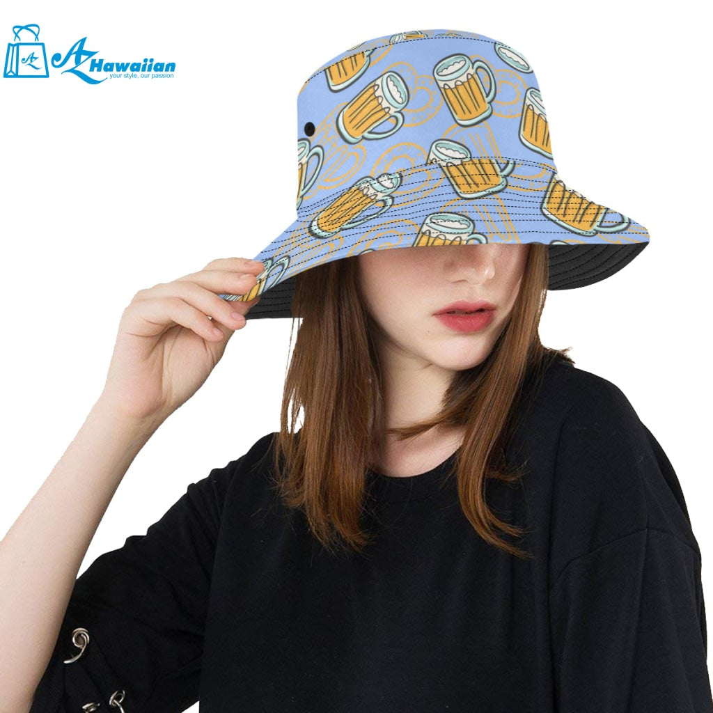 Beer pattern Unisex Bucket Hat