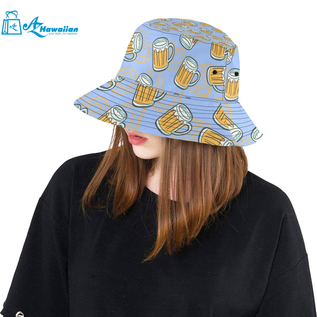 Beer pattern Unisex Bucket Hat