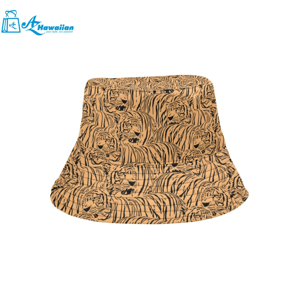 Bengal tigers pattern Unisex Bucket Hat